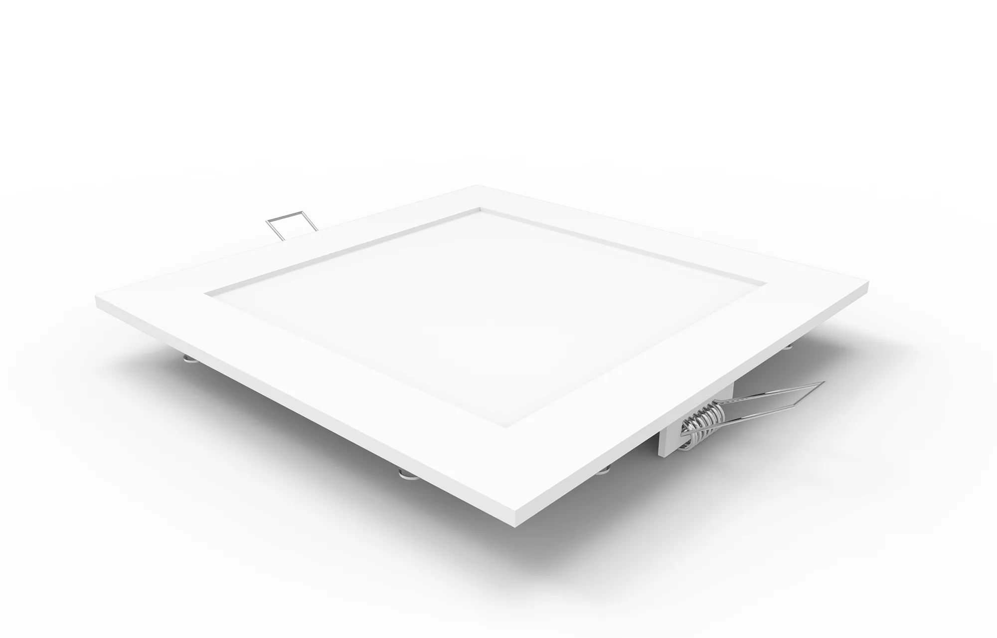 2010720010  Intego R Ecovision Slim Recessed 170mm Square (6") 12W, 4000K, 120°, Cut-Out 150x150mm